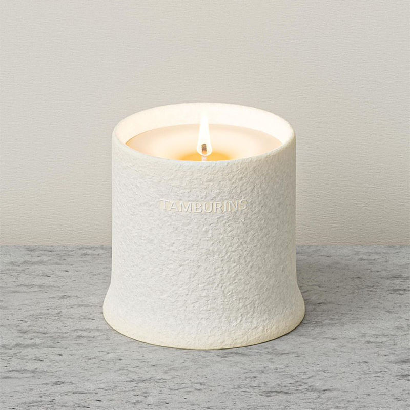AIKUN Popular Natural Soy Wax Custom Box Highly Aromatic Candle for Home Decor Relaxation Ceramic Scented Candle