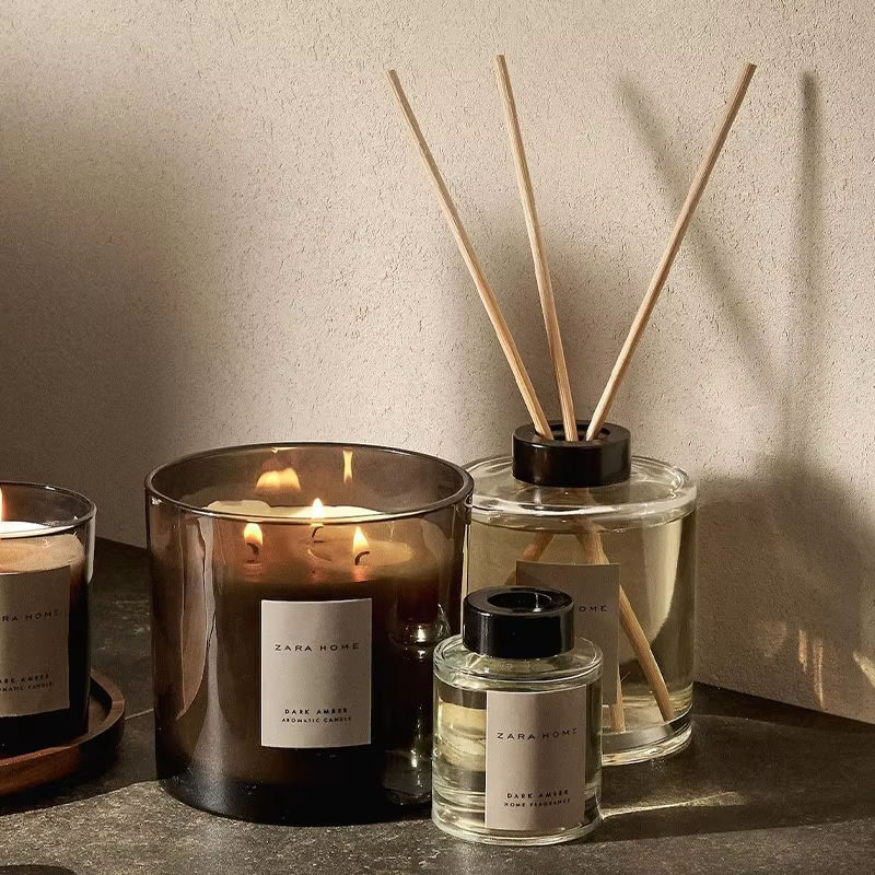 AIKUN Natural Long Lasting Fragrance Scented Room Diffuser Custom Box Popular Gift Flameless Reed Diffuser for Living Room Decor