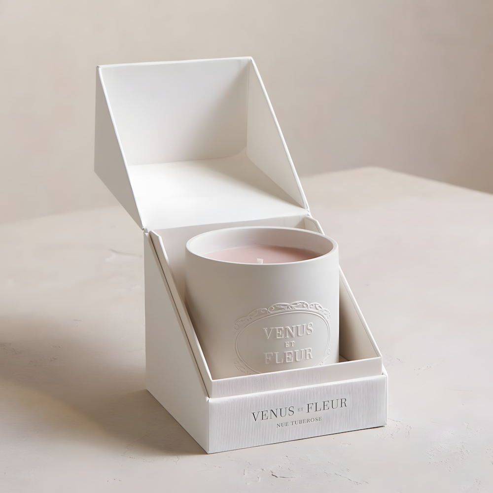 AIKUN Ceramic Scented Candle Eco Friendly Soy Wax Custom Label Rich Fragrance for Home Spa Yoga Wedding Party Candle