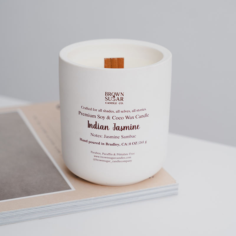 AIKUN Custom Print Ceramic Scented Candle Strong Fragrance With Printing logo Candles