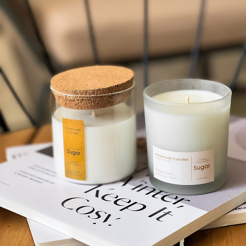 AIKUN Fragrant Scented Glass Candles Perfect for Creating Ambiance With Lids