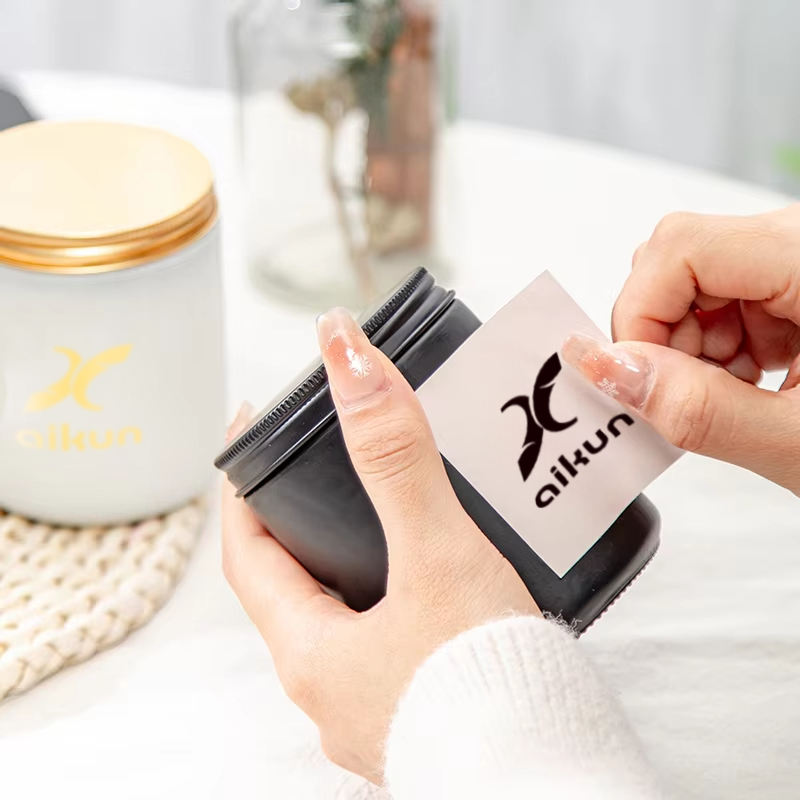 AIKUN Handmade Essential Oil Personalized Box Scented Candles Set for Living Room Meditation Spa Use