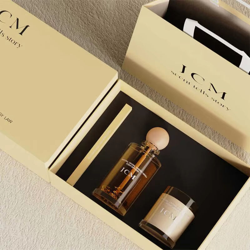 AIKUN Luxury Scented Custom Label Custom Box Custom Fragrance Reed Diffuser for Living Room Bedroom Hotel Office Aromatherapy