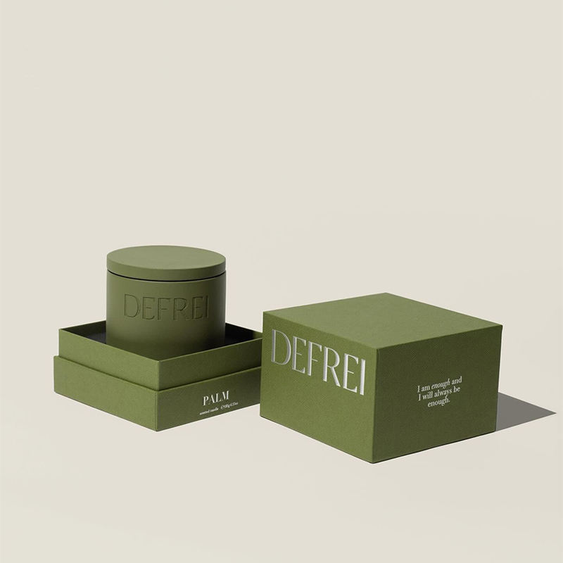 AIKUN Luxury Soy Wax Custom Label Box Fragrance Scented Candles Set for Home Spa Living Room Gift Decoration