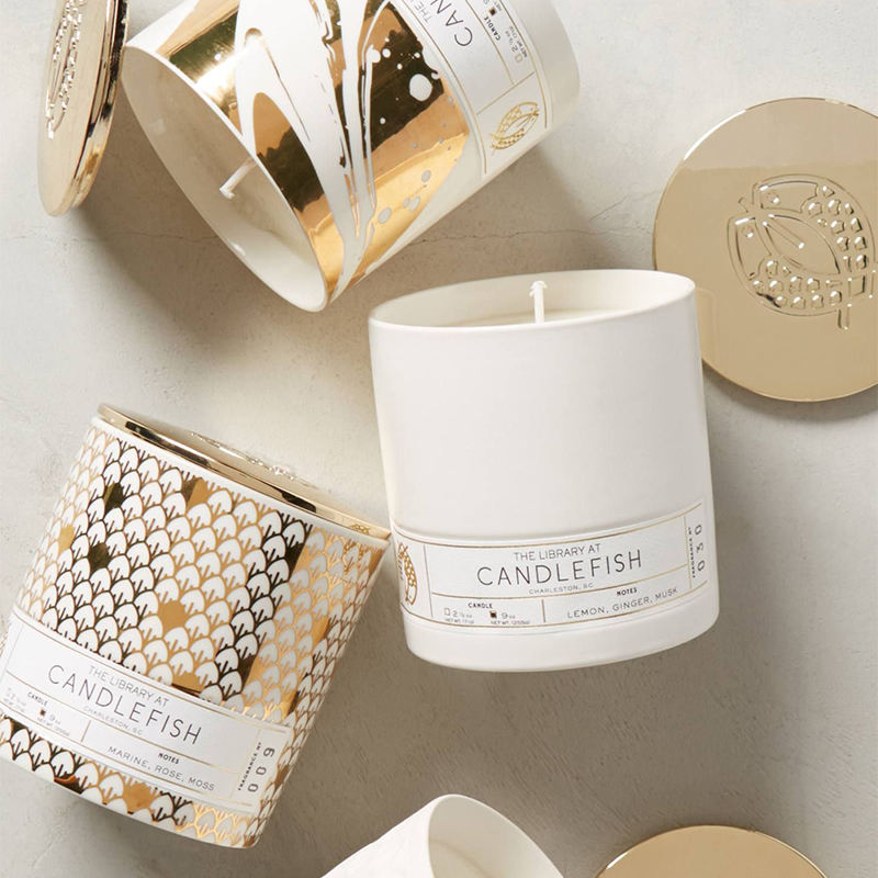 AIKUN Vintage Tealight Label Custom Box Fragrance Choice Aromatic Candle Set for Bedroom Gift Event Restaurant