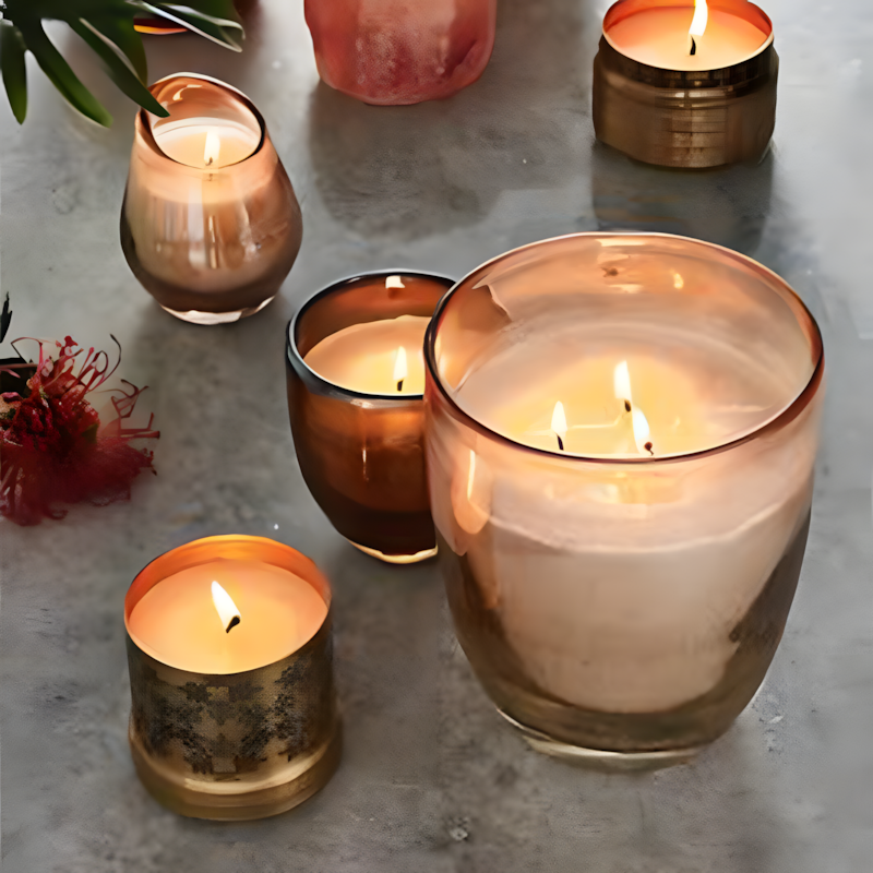 AIKUN Handmade Essential Oil Box Customization Jar Customization Scented Candle Set for Wedding Party Gift