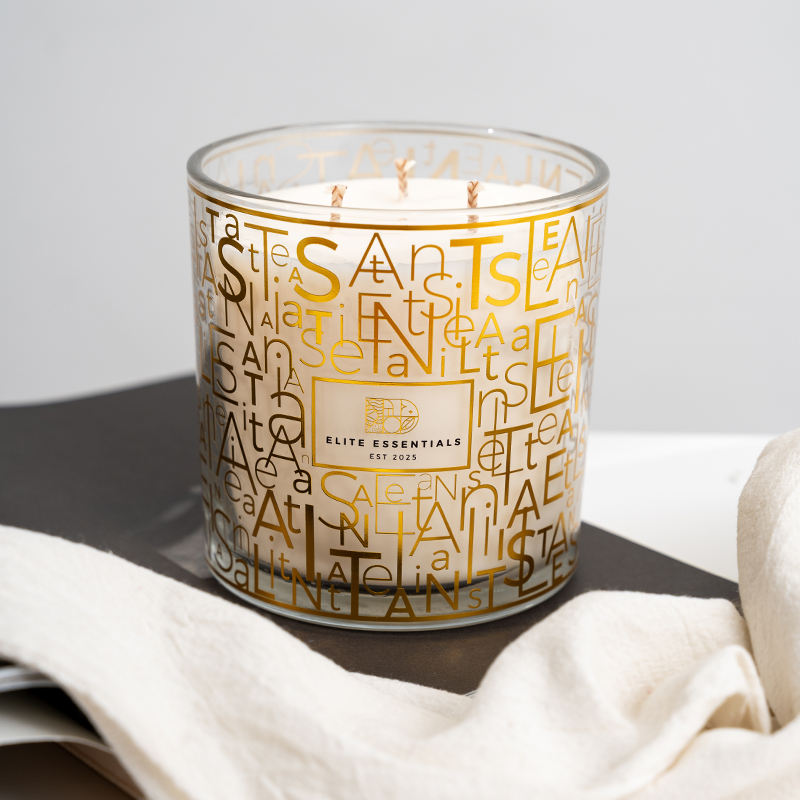 AIKUN Custom Private Label Scent Aromatherapy Glass Jar Scented Candles for Hotel Spa Yoga Studio Living Room