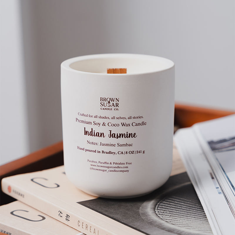 AIKUN Personalized Ceramic Jar Custom Odorless Scented Candles for Ramadan Bedroom Bathroom Living Space Event