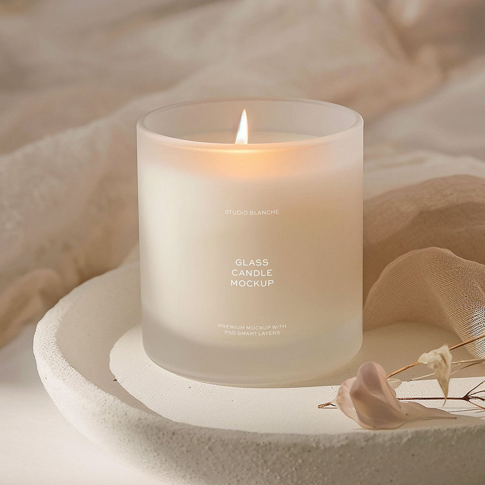 AIKUN Organic Soy Wax Scent Custom Fragrance Candle for Home Decoration Spa Bedroom Wedding Party