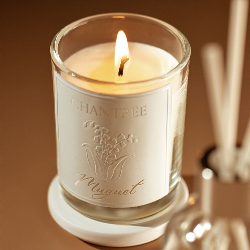 AIKUN Organic Soy Wax Scent Custom Fragrance Candle for Home Decoration Spa Bedroom Wedding Party