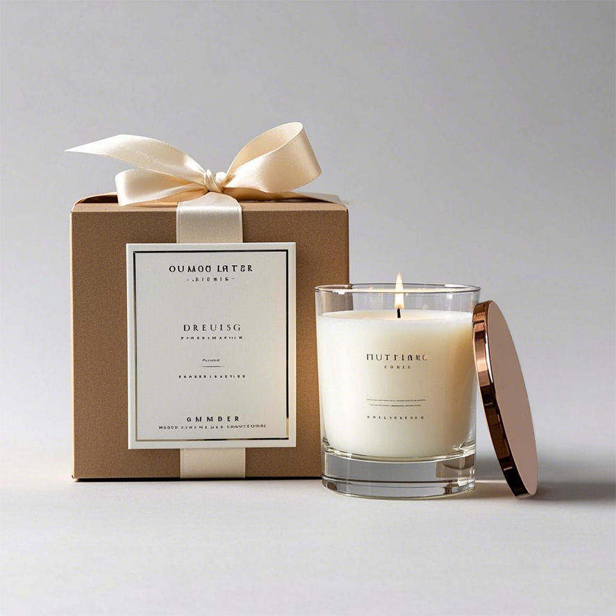 AIKUN Organic Soy Wax Scent Custom Fragrance Candle for Home Decoration Spa Bedroom Wedding Party