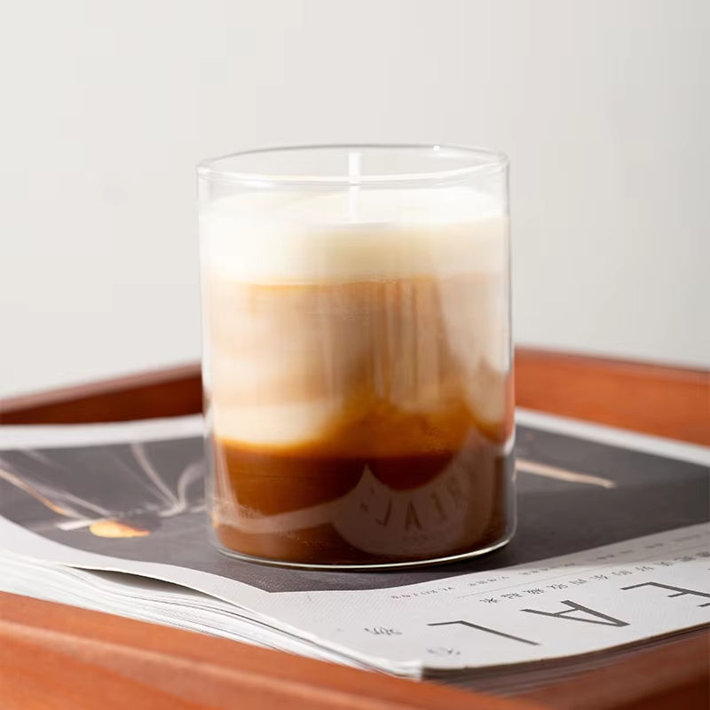 AIKUN Customized Personalized Coffe Juice Fragrance Candles for Hotel Office Prayer Relaxation Gifts