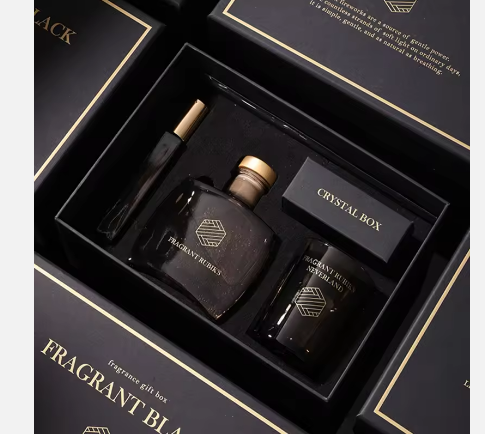 AIKUN Personalization Long Lasting Fragrance Logo Glass Scent Sticks Diffuser for Hotel Spa Gift Set