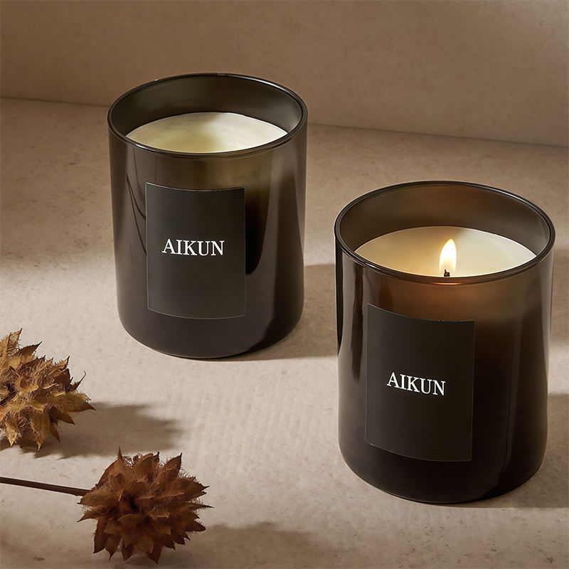 AIKUN Custom Aromatherapy Wax Label Personalization Jar Selection Scented Candle for Home Fragrance
