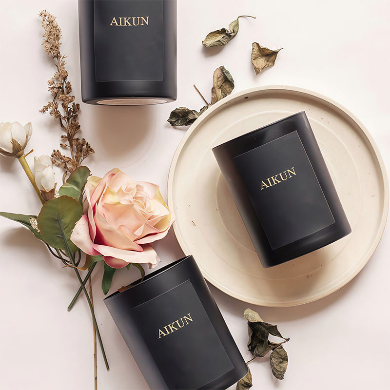 AIKUN Custom Aromatherapy Wax Label Personalization Jar Selection Scented Candle for Home Fragrance