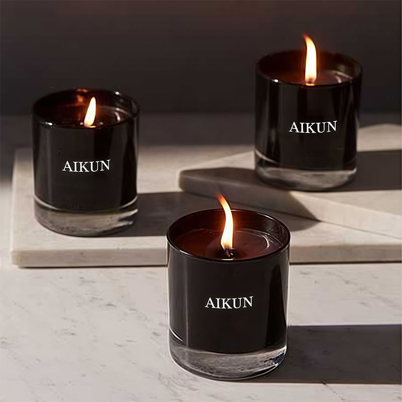AIKUN Custom Aromatherapy Wax Label Personalization Jar Selection Scented Candle for Home Fragrance