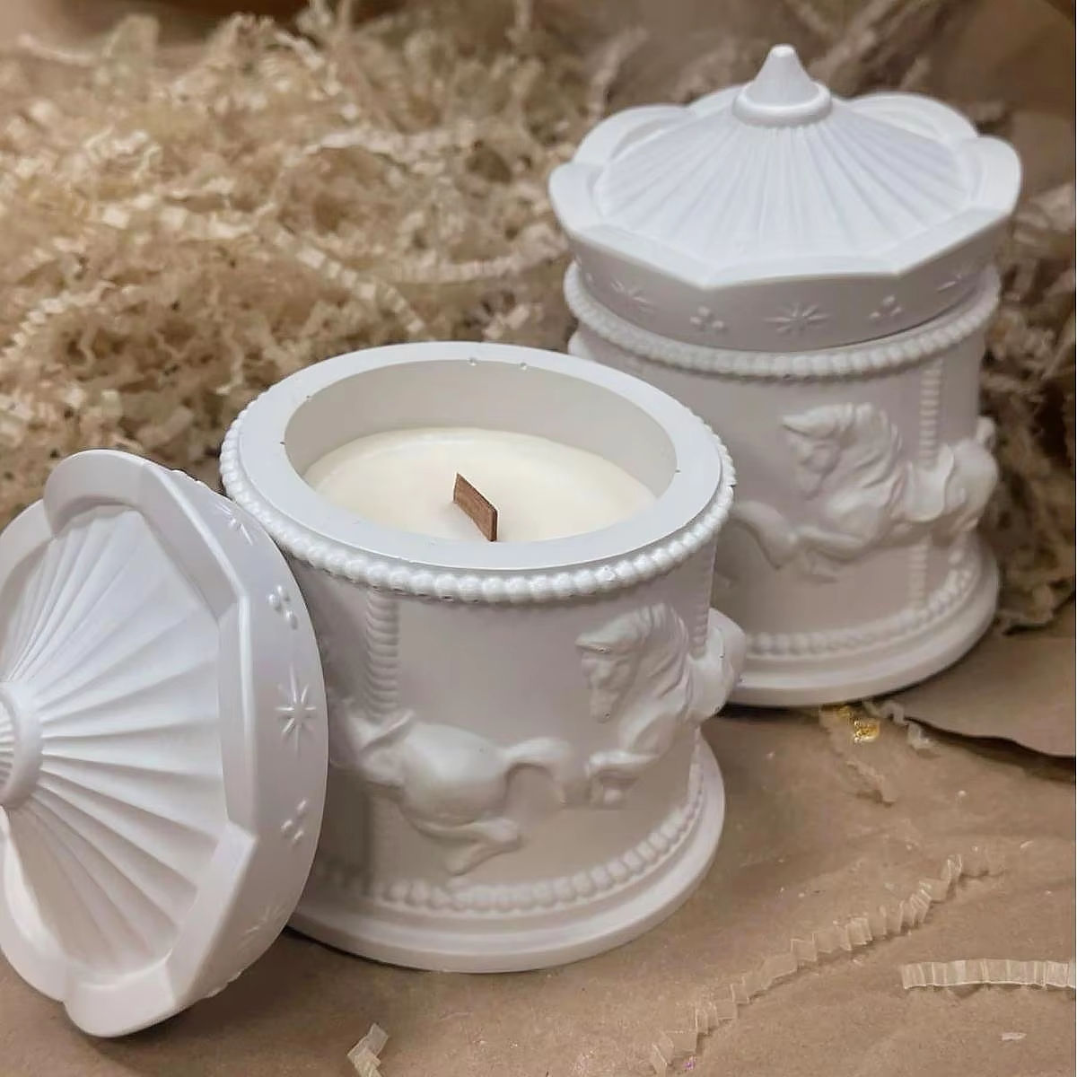 AIKUN Eco Friendly Cup Tailored Gift Packaging Scent Custom Creative Aromatherapy Candle for Home Decor