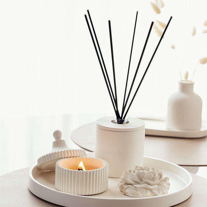 AIKUN Elegant Fragrance Box Packaging Reed Diffuser for Bedroom Spa Yoga Studio Long Lasting Aroma