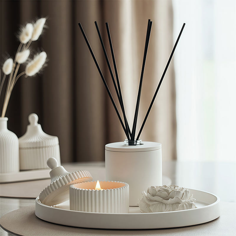 AIKUN Elegant Fragrance Box Packaging Reed Diffuser for Bedroom Spa Yoga Studio Long Lasting Aroma