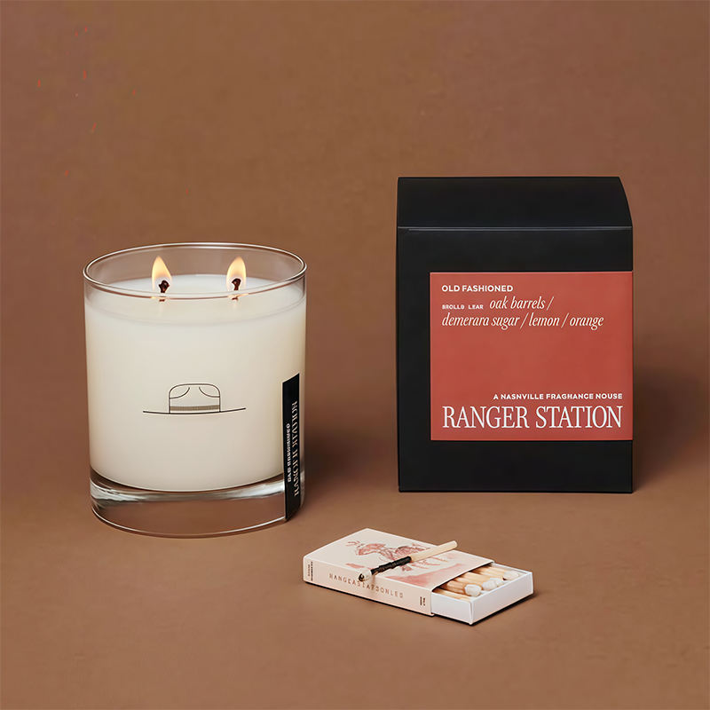 AIKUN Handmade Luxury Glass Jar Customization Aroma Scented Candles for Wedding Party Home Decoration