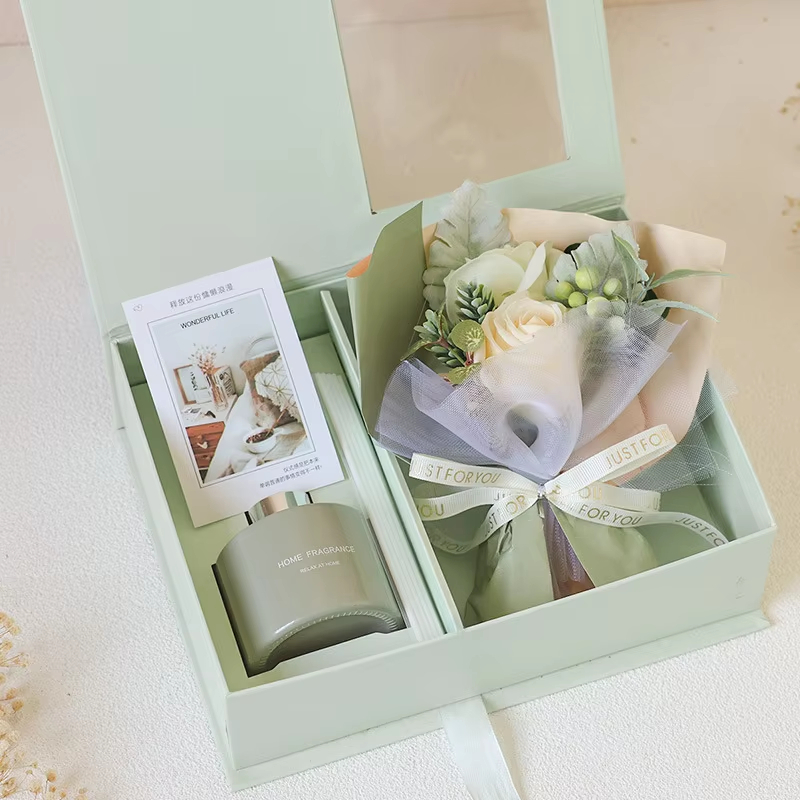 Mother\'s Day Gift Popular Wholesale Valentine\'s Day And Mother\'s Day Gift Practical Aromatherapy Gift Box Scented Candles